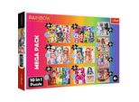Trefl Puzzle 10In1 Collezione Di Bambole Arcobaleno Alla Moda 96000