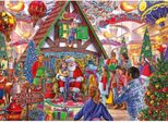 Puzzle Gibsons Visita A Babbo Natale 1000 Pezzi