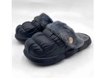 Pantofole Da Donna, Calde, Confortevoli, Morbide - Warmslides Nero 38/39
