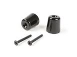 Lenkerendengewichte-Set VibrationsdäMpfer Moto Nostra Vespa Gt/Gtl 125-200, Gts 125-300, Gtv 125-300, Aprilia Scarabeo 400/500, Sr Max 125-300, Gilera Gp 800, Nexus 125-500, Piaggio Beverly 125-500, Piaggio X10 125, X8 400 282G Schwarz GläNzend