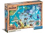 Clementoni 39784 Disney Frozen Frozen-1000 Pezzi Puzzle Per Adulti, Italy, Multicolore