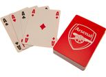 Arsenal Fc - Carte Da Gioco "Executive"" TA11148 (Taglia Unica) (Rosso/Bianco)"