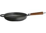 Ronneby Bruk Padella Maestro In Ghisa Alta Con Manico In Legno Di Faggio Marrone Ø28Cm