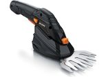 Cesoie Per Erba A Batteria Brandson, Cesoie Per Erba E Arbusti, Cesoie Per Siepi, Altezza Di Lavoro Fino A 1,3 M, Cesoie Elettriche Per Arbusti Da Giardino, Asta Telescopica 90-130 Cm Con Ruote, Nero