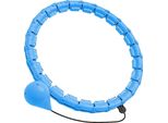 Smart Hula Hoop Regolabile Per L'allenamento, Fitness Trainer Addominale - Spinslim Blu