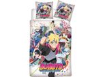 Boruto Bettbezug Team 140 X 200 Cm - Poliestere