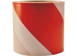 Nastro Di Avvertimento 100M X 80Mm Bianco-Rosso