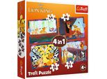 Trefl Puzzle 4 In 1 Il Re Leone 34653