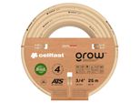 Cellfast Growgrowgrow Tubo Da Giardino A 4 Strati Ats Tricot Intrecciato Antialghe Resistente Ai Raggi Uv (3/4" 25M)"