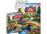 Enjoy Puzzle Albero Colorato 1000 Pezzi