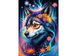 Enjoy Puzzle Magic Wolf Portrait 1000 Teile