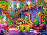 Castorland Puzzle Pappagalli In Paradiso 200 Pezzi