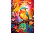 Enjoy Puzzle Uccello Colorato 1000 Pezzi