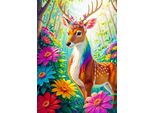 Enjoy Puzzle Magic Deer 1000 Pezzi