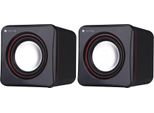 Techly Icc SP-320ETY, Cablato, 3 W, 20 - 20000 Hz, 4 Ohm, Nero