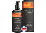Satin Naturel - Siero Viso Alla Vitamina C 100 Ml - Cura Del Viso, Eliminare Le Occhiaie, Anti-Invecchiamento