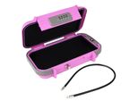 Cassaforte Portatile 24 × 14 × 5,5 Cm, Cassaforte Da Spiaggia Con Codice A 4 Cifre, Cassaforte Impermeabile - Safory Pink