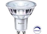 Braytron Led GU10 5,5W (50W) Dimmerabile 2700K Bianco Caldo Lampada Riflettore 400 Lumen
