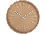 Orologio Da Parete Clayre & Eef Ø 31X5 Cm Plastica Beige
