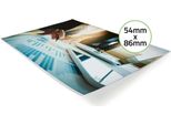 Film Di Laminazione | 54X86 Mm | Spessore: 125 µM | Confezioni: 100 Pezzi | Pet | Trasparente