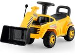 Vevor Escavatore Da Seduti, Escavatore Per Bambini, Escavatore Bulldozer Giocattolo Con Protezione Antiribaltamento E Vano Portaoggetti Sotto Il Sedile, Escavatore Cavalcabile Con Capacità Di Carico Di 25 Kg, Girello Per Bambini Da 19 A 36 Mesi, Giallo