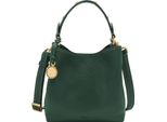 Fossil Borsa A Tracolla Borsetta Jessie Bucket Crossbody Bag Viridian Verde Scuro