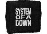 System Of A Down - Polsino Logo RO5783 (Taglia Unica) (Nero/Bianco)