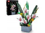 Coil Play Building Blocks, Fiori In Blocchi, Orchidea, Set Di Blocchi Da Costruzione, Blocchi Da Costruzione, Set Da Costruzione, Mould King 10025, Collezione Botanica, Arredamento Per La Casa, 1158 Pezzi.
