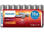 Philips 1X16 Power Batteria Alcalina Aaa Confezione Valore - Batteria
