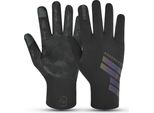 Guanti Sportivi Antiscivolo Proskary Taglia Xxs 7-9 Con Riflettore Nero