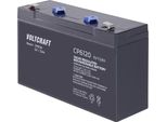 Voltcraft Ce6V/12Ah VC-12713950 Batteria Al Piombo 6 V 12 Ah Al Piombo (Agm) (L X A X P) 151 X 100 X 50 Mm Connettore Piatto 6,35 Mm