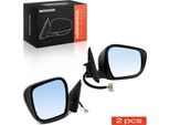Frankberg 2X Specchietto Retrovisore Sinistro Destro Per Chevrolet Spark M400