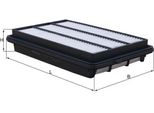 Filtro Aria Mahle Lx 5820