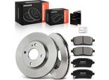 Frankberg 2X Dischi Freno 4X Pastiglie Freno Asse Posteriore Per Hyundai Grand Santa Fé Ii Iii Kia Sorento