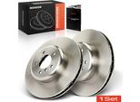 Frankberg 2X Dischi Freno Asse Anteriore Per Bmw Serie 5 Touring E60 E61 Serie 6 Cabrio E63 E64 2003-2010