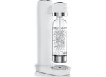 Arendo Spumantizzatore, Soda Maker, Con Bottiglia In Pet Da 1 Litro, Senza Bpa, Dosaggio Fine, Compatibile Con Bombole CO2 Da 60 Litri, Sodastream Easy/Cool, Pet/Abs, Bianco