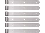 Alberts 6X Cerniera Per Tapparella Diritta/Arrotondata, Acciaio Inox, Ø16, 300-600 Mm