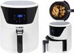 Fettfreie Weisse Friteuse 5.7L 1800W Lcd Luftfriteuse - Gesund Kochen
