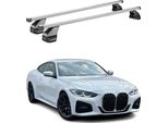 Portapacchi Menabo Per Bmw Serie 4 G26 Gran Coupé 2020-25 Abe Grigio Acciaio