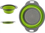 Colapasta Pieghevole Di Jumada - Pieghevole - In Silicone - Piccolo - Grigio-Verde