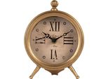 Clayre & Eef Orologio Da Tavolo 11X5X15 Cm / 1Xaa Metallo Color Oro