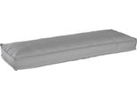 Vidaxl Set Di Cuscini Pallet 2 Pezzi Grigio 120 X 40 X 8 Cm Tessuto Oxford
