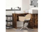 Maison Exclusive - Scrivania Rovere Affumicato 102 X 50 X 75 Cm Materiale Ligneo