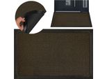 Deco4Home Tappetino Antisporco Depo 3D 60X90 Cm | Zerbino | Dorato