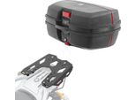 Set Bauletto + Portapacchi Adatto Per Bmw F 650 Gs / Dakar 04-07 # Tb
