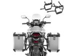 Set Valigia In Alluminio + Portavaligie Adatto Per Honda Transalp Xl 750 23-25 X