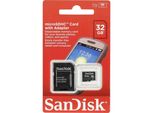 Sandisk SDSDQM-032G-B35A, 32 Gb, Microsdhc, Classe 4, Nero