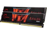 G.Skill Aegis - DDR4 - 8 Gb: 2 X 4 Gb - Dimm 288-PIN - 2133 Mhz / PC4-17000 - CL15 - 1,2 V - Non Bufferizzato - Nonecc