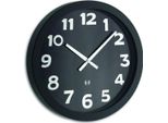 Tfa - Orologio Da Parete Analogico Xl Radiocomandato Con Struttura In Metallo 60.3506 - Nero