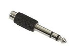 Spina Jack Da 6,35 Mm Stereo Ad Accoppiamento Rca.